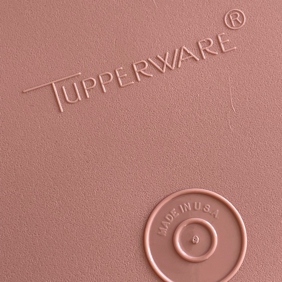 (8) Vintage Tupperware Slotted Food Lunch Dinner Trays - Picture 9 of 9